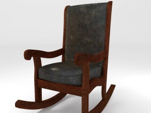 old rocking chair Model 3D
