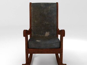 old rocking chair 3D Model