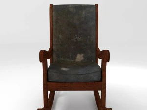 old rocking chair 3D Model