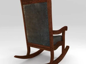 old rocking chair 3D Model