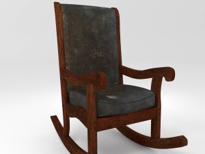 old rocking chair 3D Model