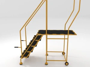 step ladder 3D Model