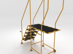 step ladder 3D Model
