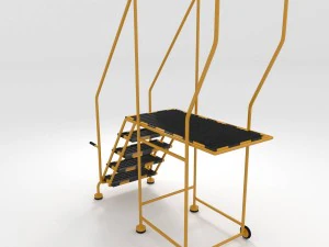 step ladder 3D Model