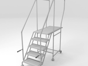 step ladder 3D Model