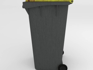wheelie bin 3D 模型