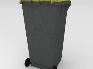 wheelie bin 3D 模型