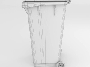 wheelie bin 3D 模型