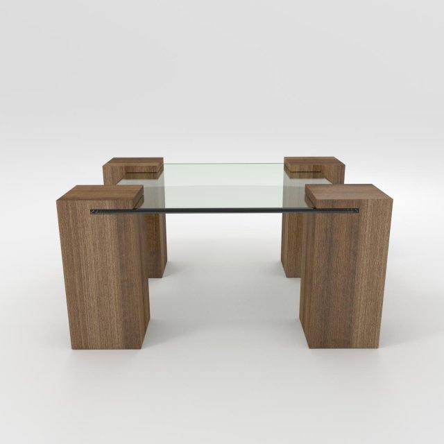 coffee table 3D Model .c4d .max .obj .3ds .fbx .stl .blend 