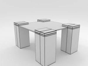 coffee table 3D Model
