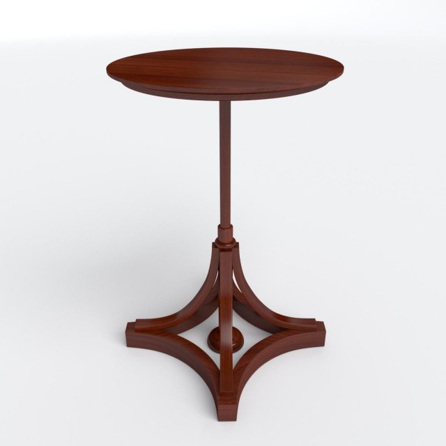 side table 3D Модель .c4d .max .obj .3ds .fbx .stl .blend 