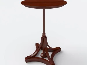 साइड टेबल 3D मॉडल