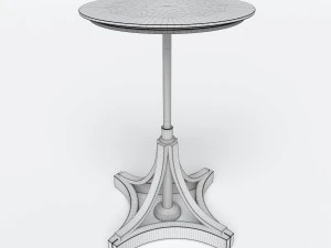 साइड टेबल 3D मॉडल