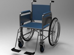 wheel chair 3D Модель