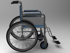 wheel chair 3D Модель