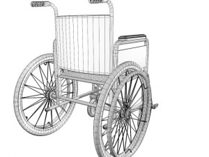 wheel chair 3D Модель