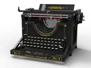 antique typewriter 3Dモデル