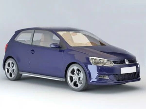 volkswagen polo 3D Model