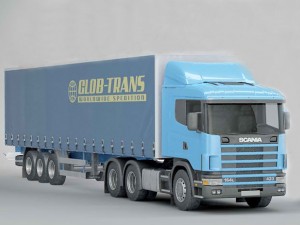 scania truck 3D मॉडल