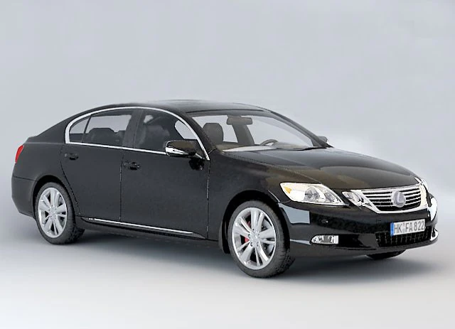 lexus gs 3D Model .c4d .max .obj .3ds .fbx .stl .blend 