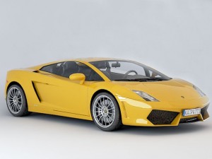 lambo gallardo 3D मॉडल