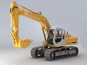 excavator 3D Model