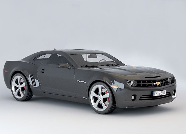 chevy camaro Modello 3D .c4d .max .obj .3ds .fbx .stl .blend 