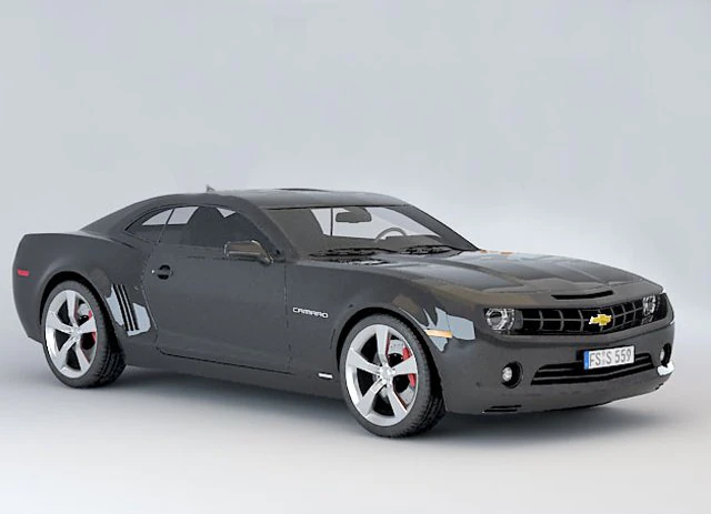 chevy camaro 3D Model .c4d .max .obj .3ds .fbx .stl .blend