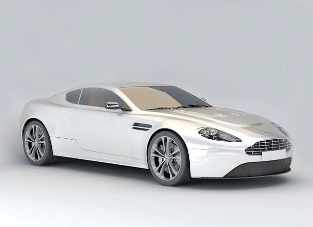 aston v12 vantage 3D Model .c4d .max .obj .3ds .fbx .stl .blend 