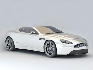 aston v12 vantage 3D मॉडल