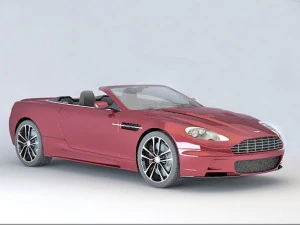 aston dbs volante 3D Model