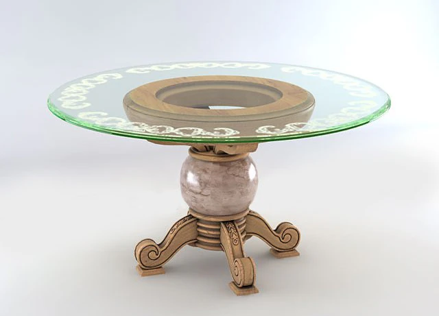 desk 3D Model .c4d .max .obj .3ds .fbx .stl .blend 