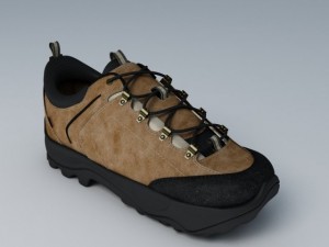 ecco xpedition like shoe 3D-Modell