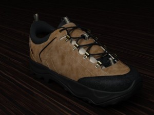 ecco xpedition like shoe Model 3D