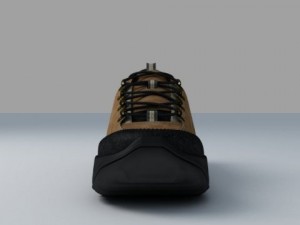 ecco xpedition like shoe Model 3D