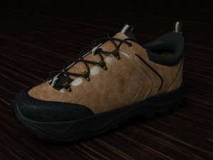 ecco xpedition like shoe Model 3D