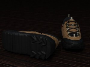 ecco xpedition like shoe Model 3D