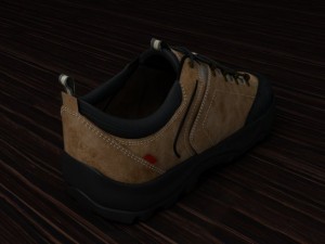 ecco xpedition like shoe Model 3D