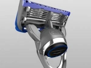 gillette fusion proglide power 3D Model