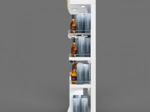 camus cognac tradeshow stand Model 3D