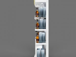 camus cognac tradeshow stand 3D Model