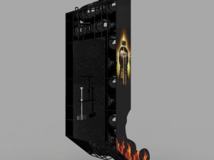adrenaline rush gravity product holder Model 3D