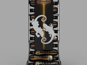 adrenaline rush gravity product holder Model 3D