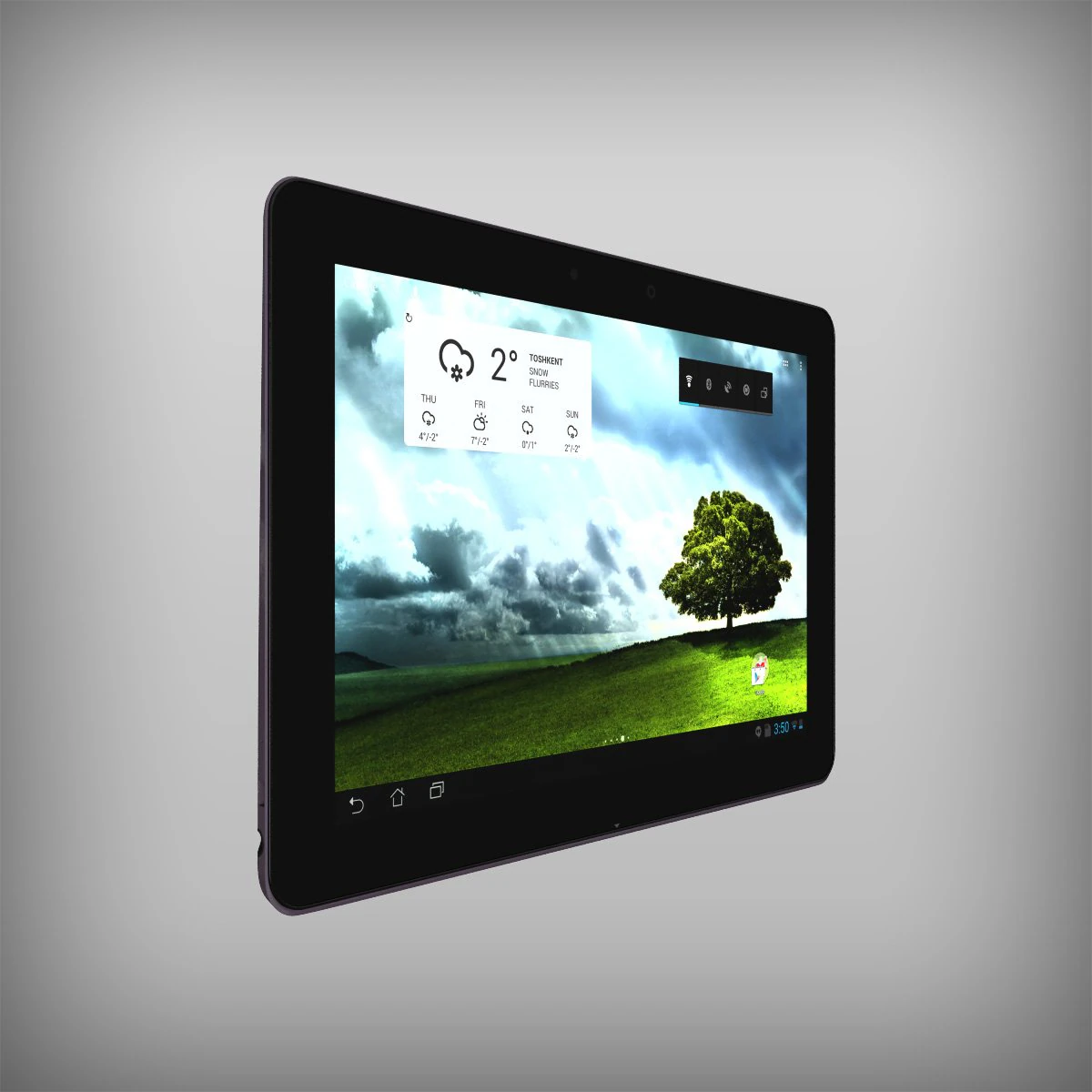 tf 700 tablet pc 10 in touchscreen 3D Model .c4d .max .obj .3ds .fbx .stl .blend 