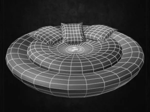 lounge 01 3D Model