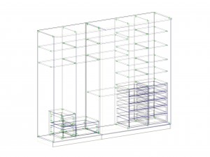 wardrobe Modelo 3D