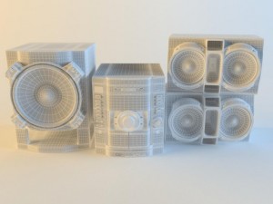 sony mhcrg590s 3Dモデル
