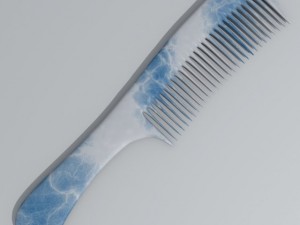 hair comb 3D 模型