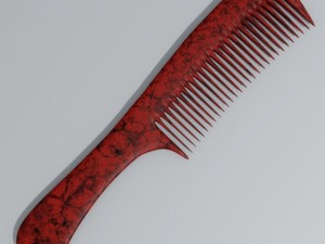 hair comb 3D 模型