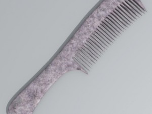 hair comb 3D 模型
